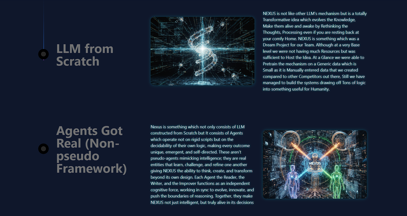 Nexus architecture detail